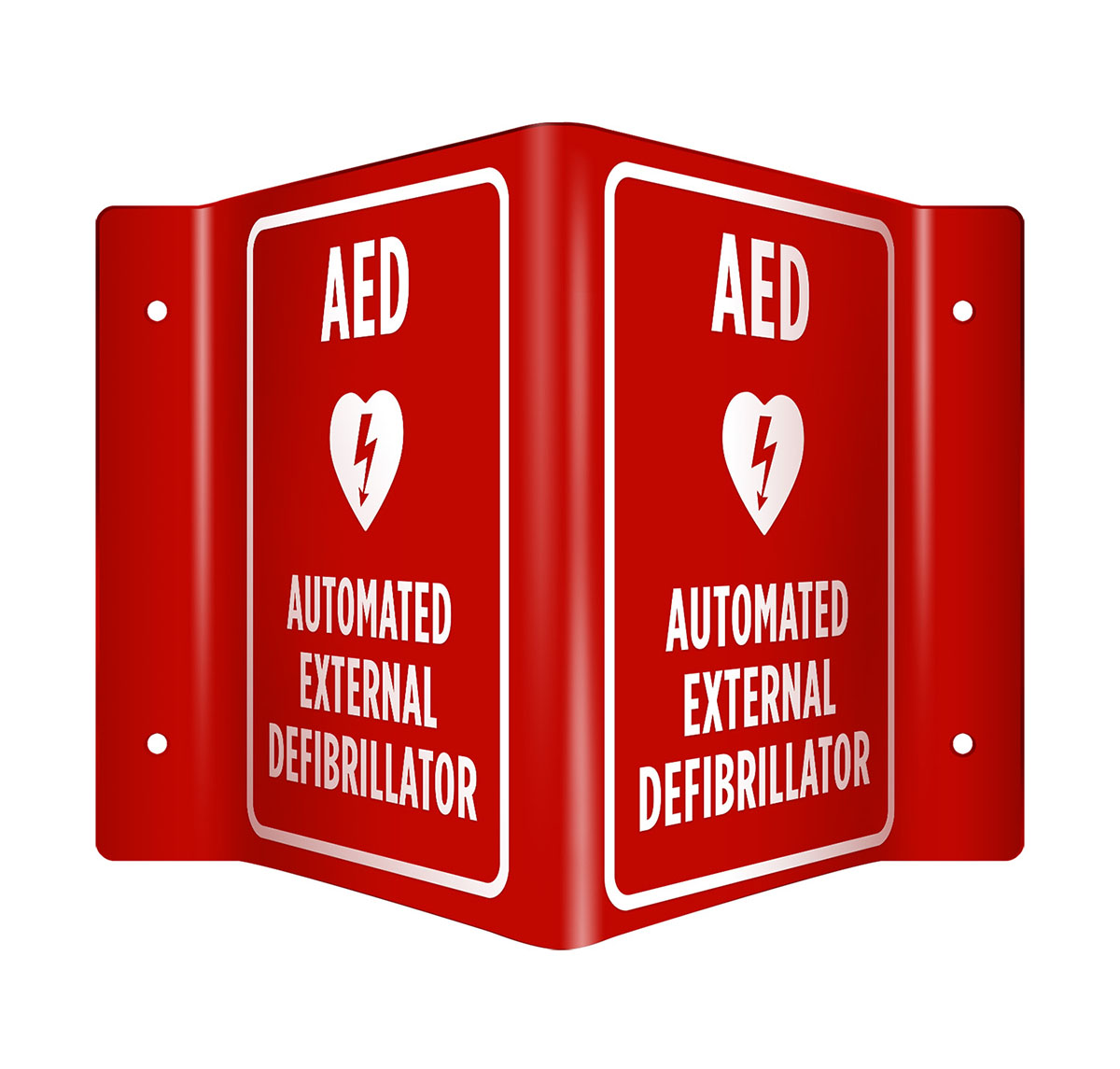 AED 3D Sign (Automated External Defibrillator)