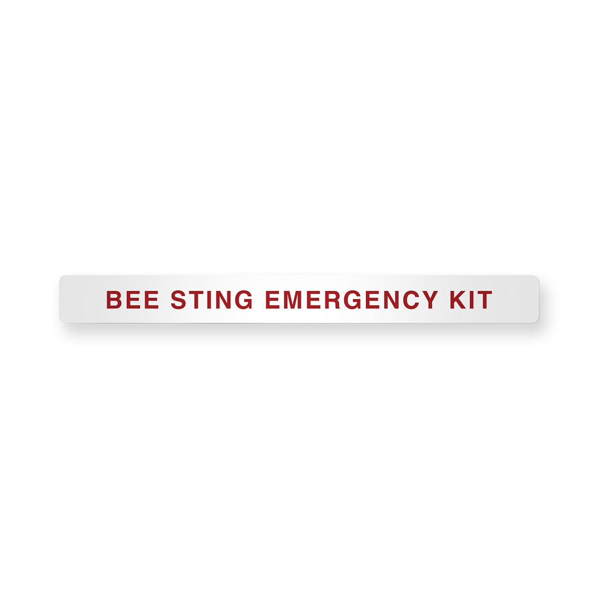 Magnetic Cabinet Label Bee Sting Emergency Kit