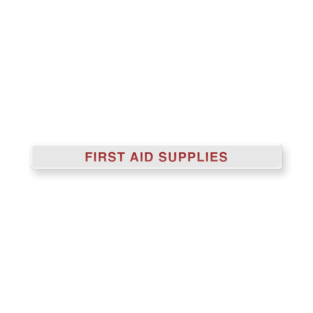 Clean-Remove Adhesive Dome Label First Aid Supplies
