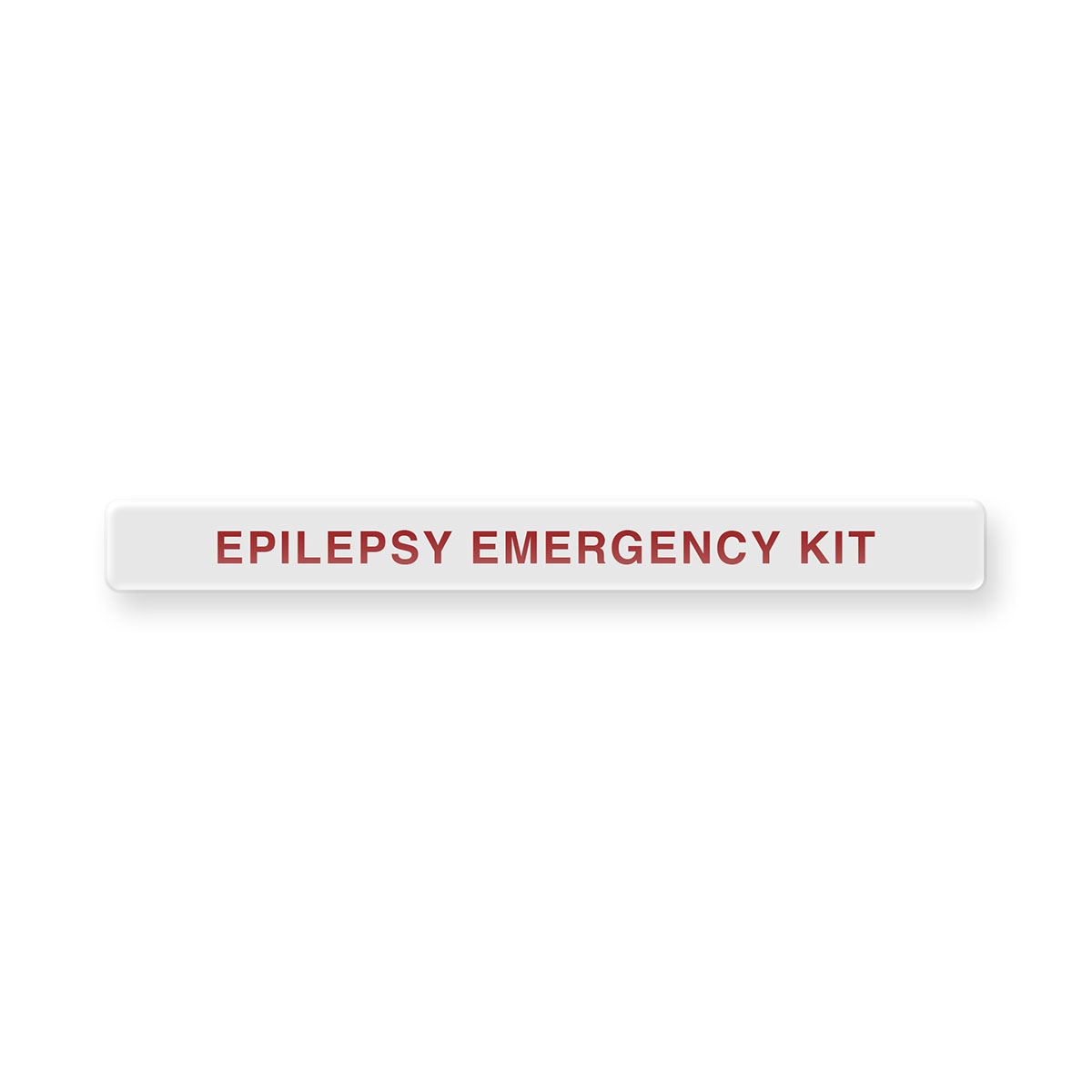 Clean-Remove Adhesive Dome Label Epilepsy Emergency Kit