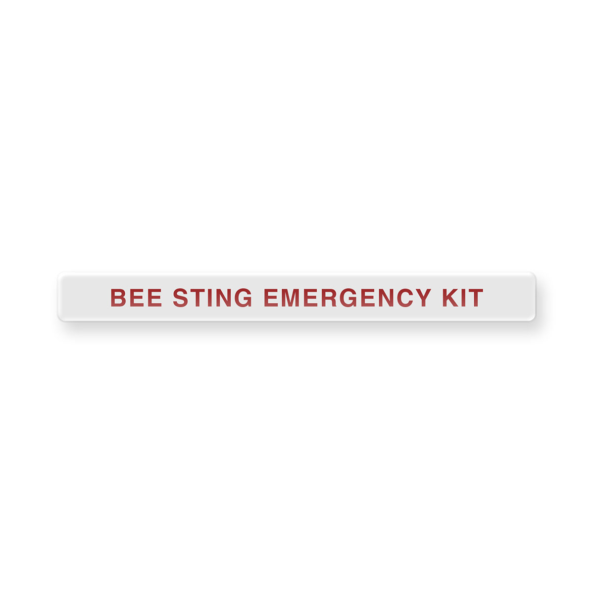 Clean-Remove Adhesive Dome Label Bee Sting Emergency Kit