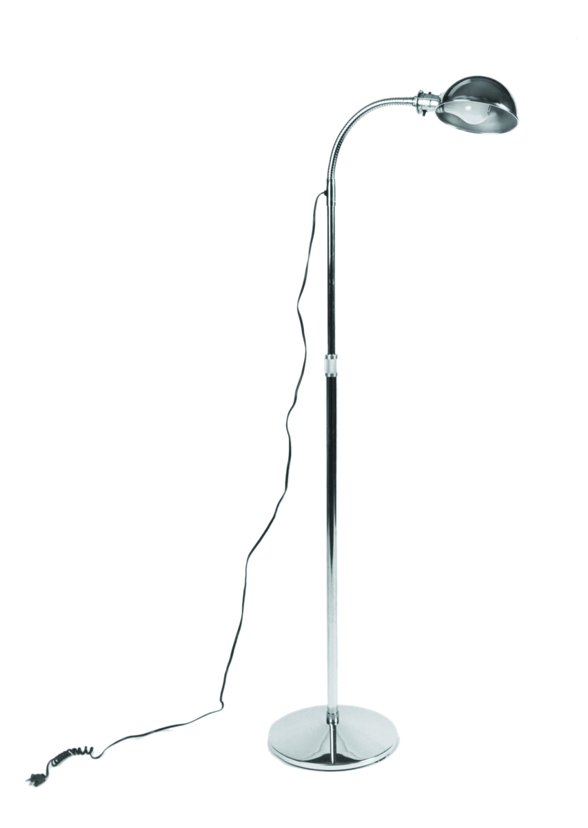 Gooseneck exam lamp stationary base 3-prong plug