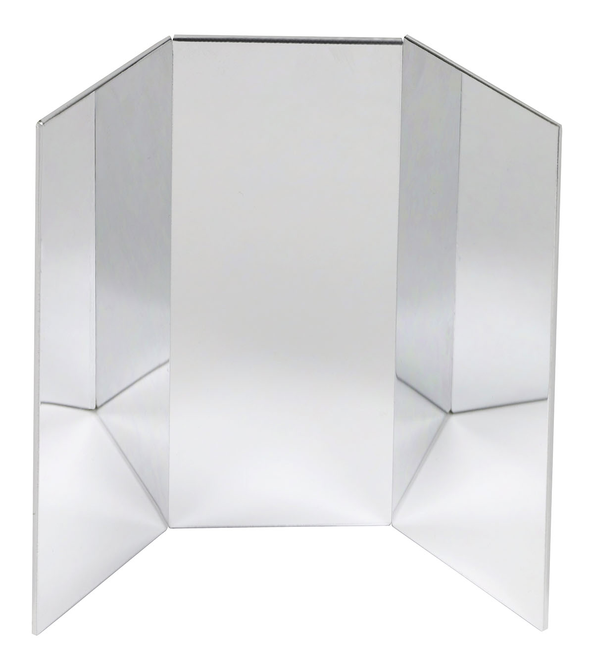 Glassless Mirror Free-Standing Triple Panel 16 W x 48 H