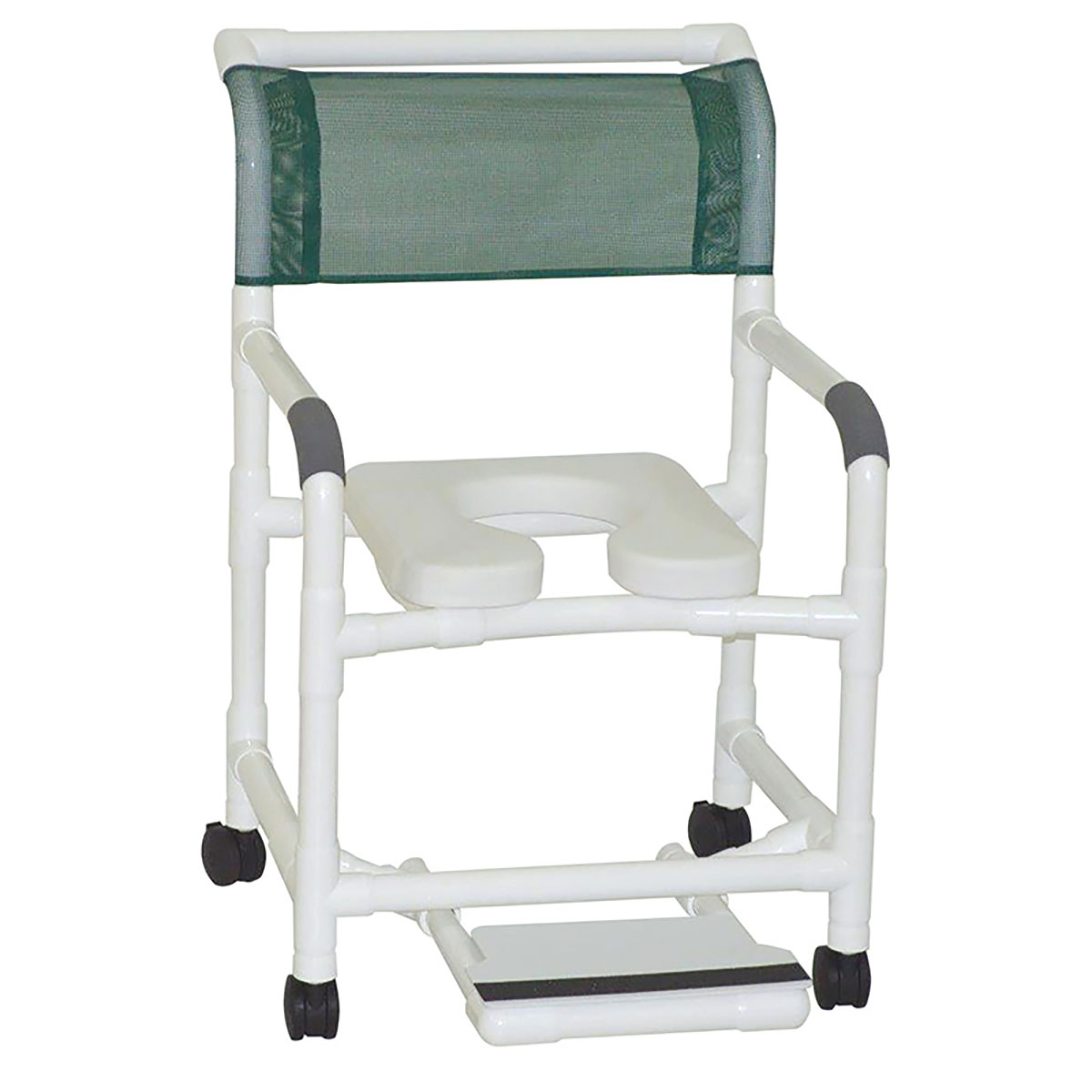 MJM International deluxe shower chair (22) twin casters (3)