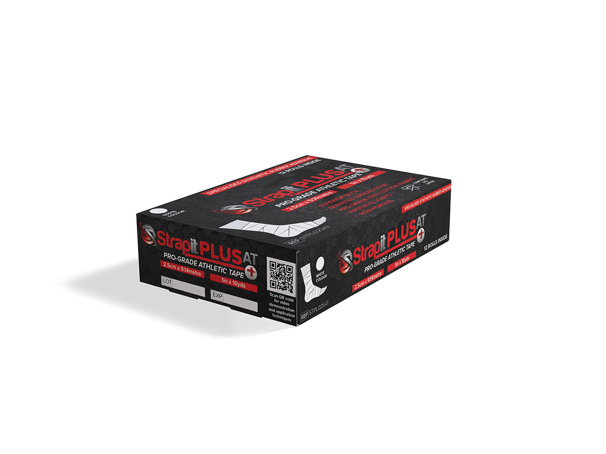 Strapit Plus with AT Tape 1 in x 10 yds Case of 12 Rolls
