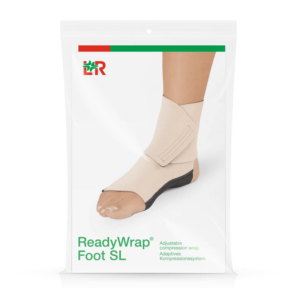 ReadyWrap Foot SL Long Right Foot Black Small