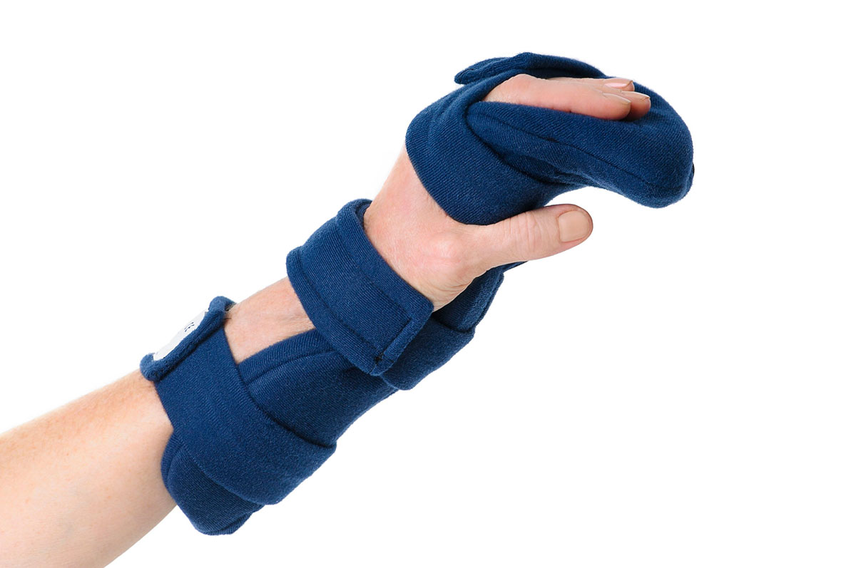 Comfy Splints Hand/Wrist/Finger Orthosis Headliner Cover Adult Small Navy