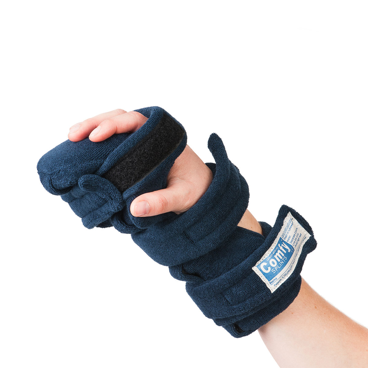 Comfy Splints Hand/Thumb Orthosis with Broadcloth Cover Adult Small