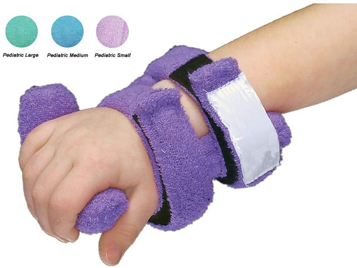 Comfy Splints Terrycloth Comfy Finger Extender Pediatric Medium Turquoise