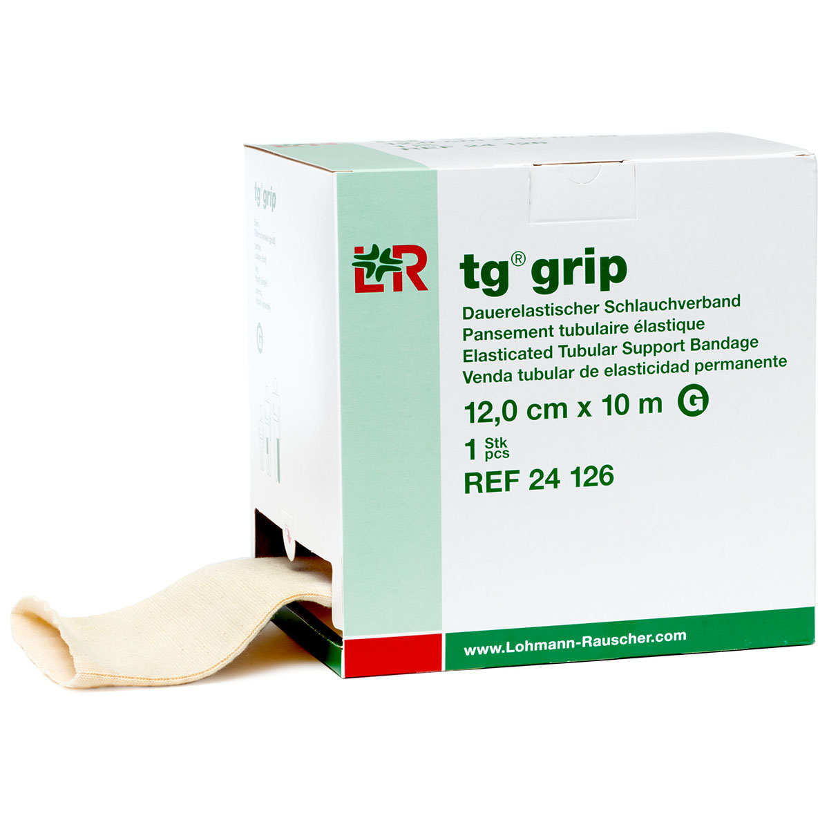 TG-Grip Elastic Tubular Support Band Size G 4.75 in x 11 yds (12 cm x 10 m) Case of 8