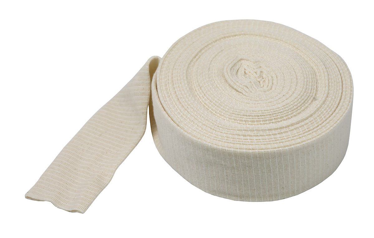 CanDo Cotton Tensitube - 2 width - 11 yard roll - Size A - Natural/Beige