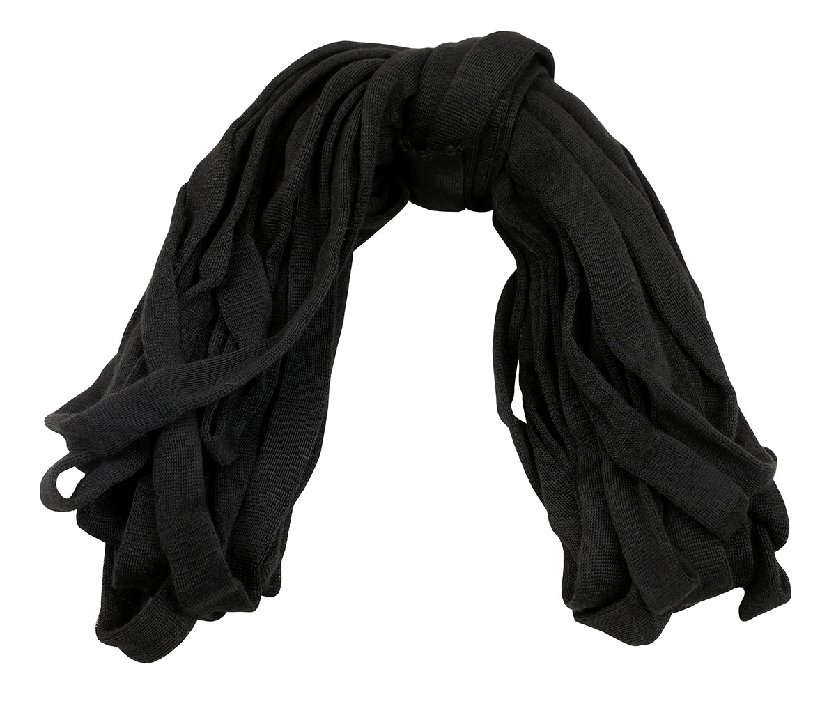 CanDo Black Polyester Stockinette - 1 x 25 yard