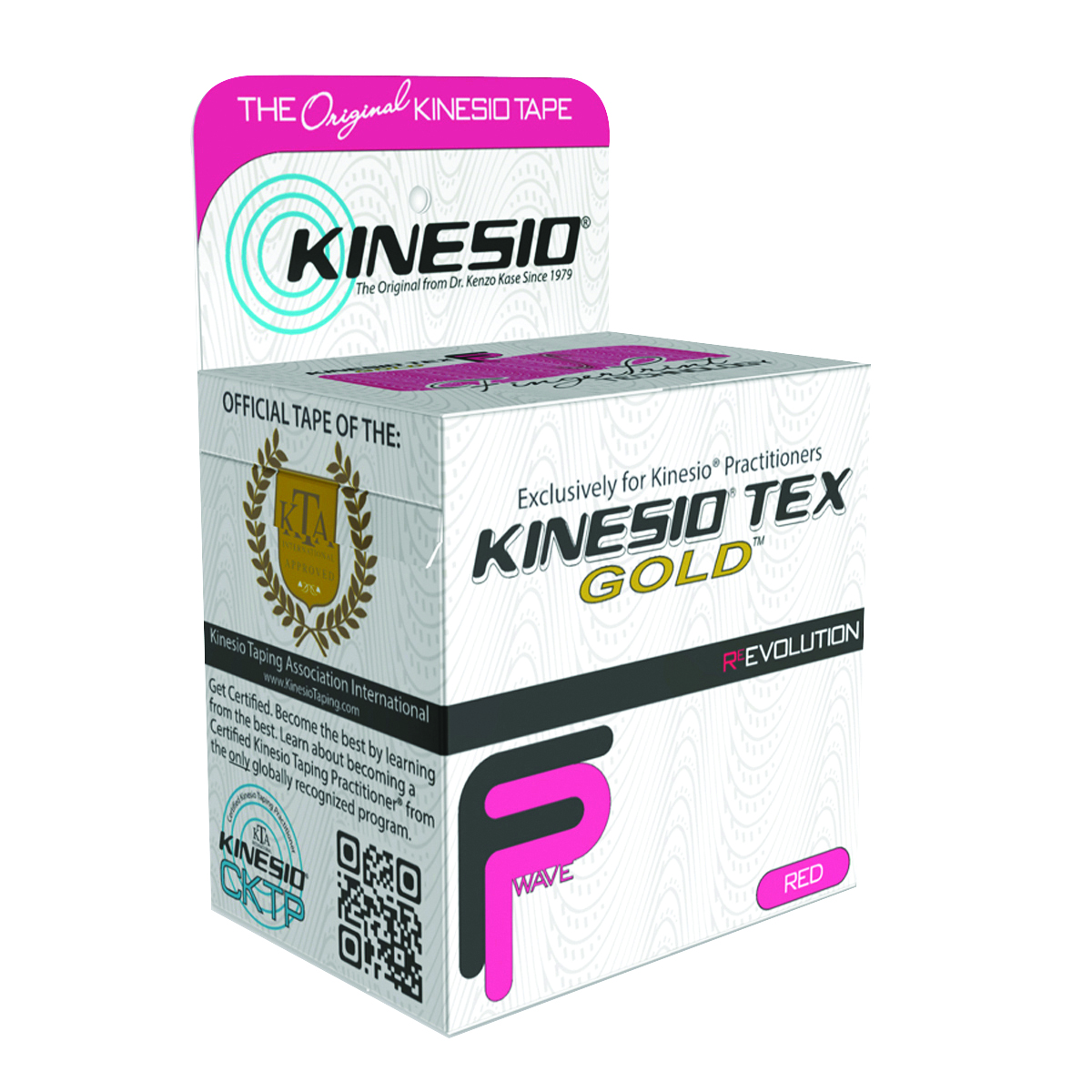 Kinesio Tape Tex Gold FP 2 x 5.5 yds Red 6 Rolls