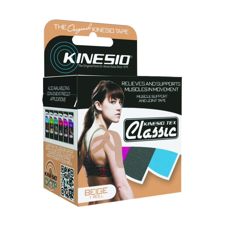 Kinesio Tape Tex Classic 2 x 4.4 yds Beige 6 Rolls
