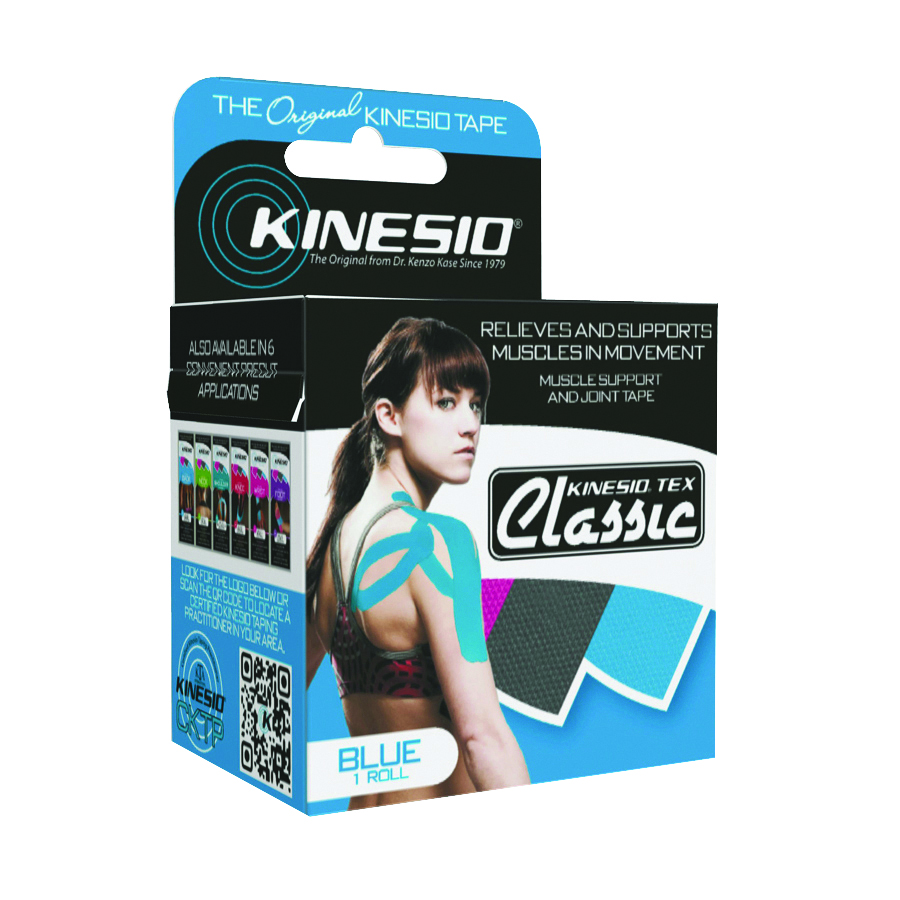 Kinesio Tape Tex Classic 2 x 4.4 yds Blue 6 Rolls