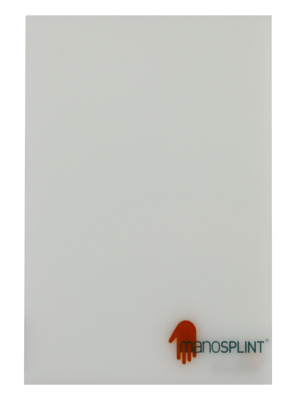 Manosplint Wisconsin Solid 1/8 x 12 x 18 Solid White case of 8