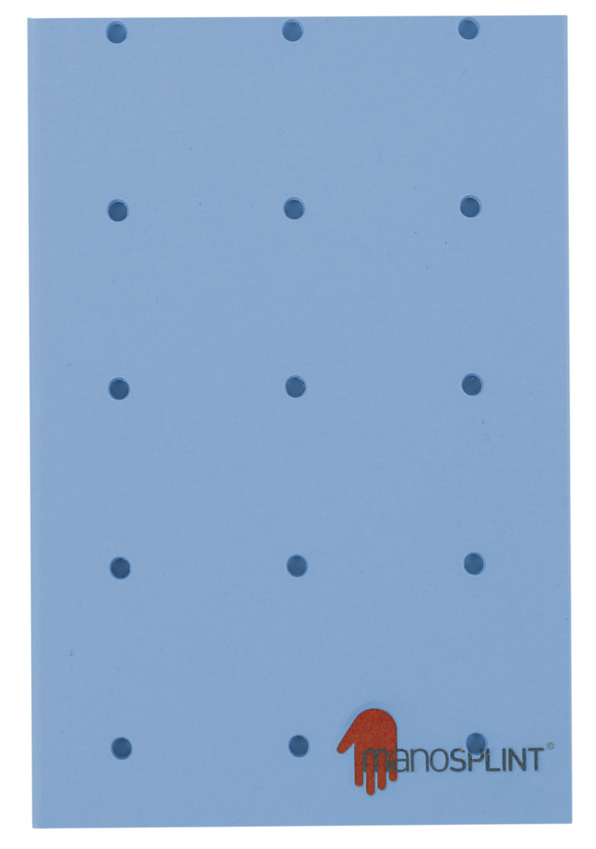 Manosplint Wisconsin Perf 1/8 x 12 x 18 1% Perf Blue 1 sheet