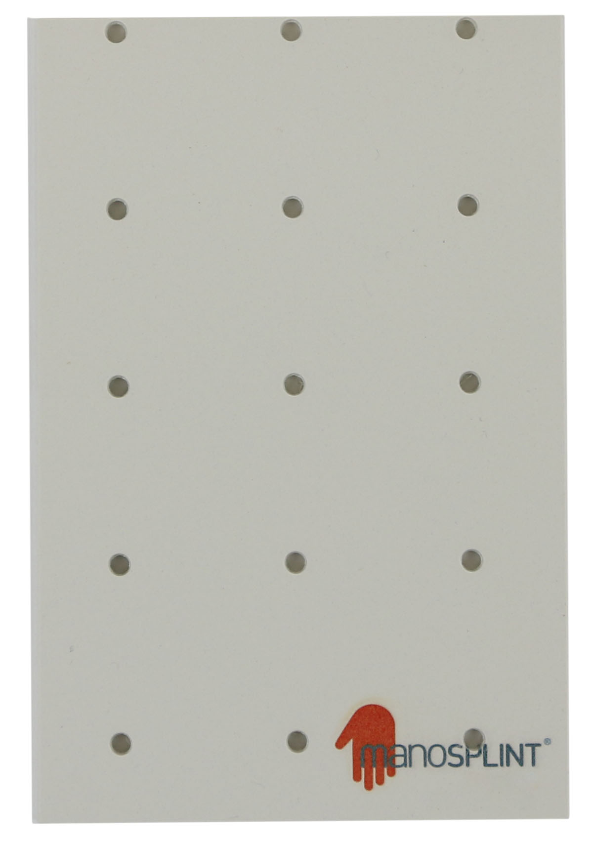 Manosplint Wisconsin Perf 1/8 x 12 x 18 1% Perf White 1 sheet