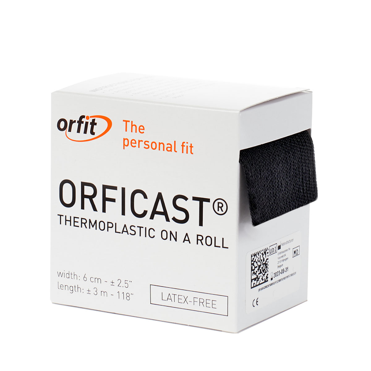 Orficast Thermoplastic Tape 2 x 9' Black
