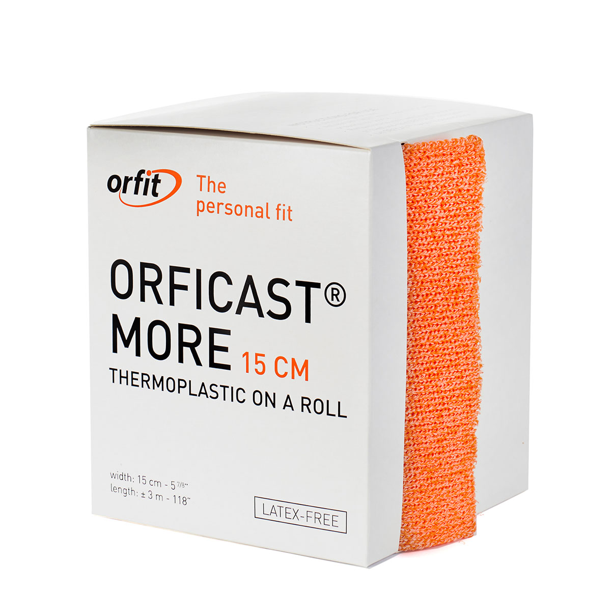 Orficast More Thermoplastic Tape 6 x 9' Orange Case of 6