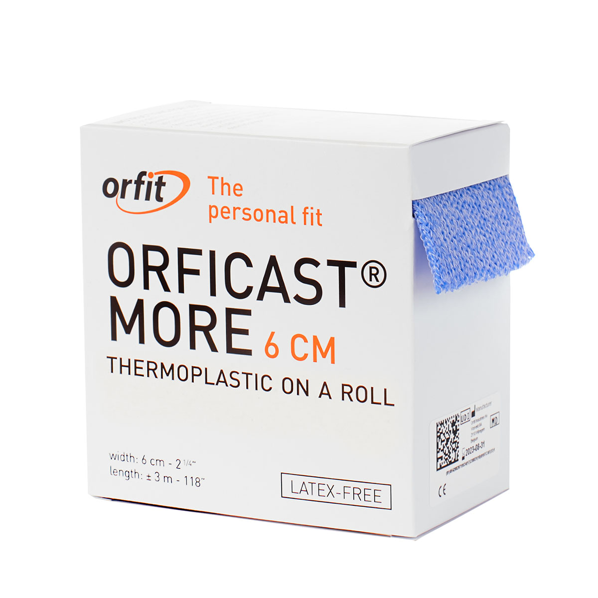 Orficast More Thermoplastic Tape 2 x 9' Blue