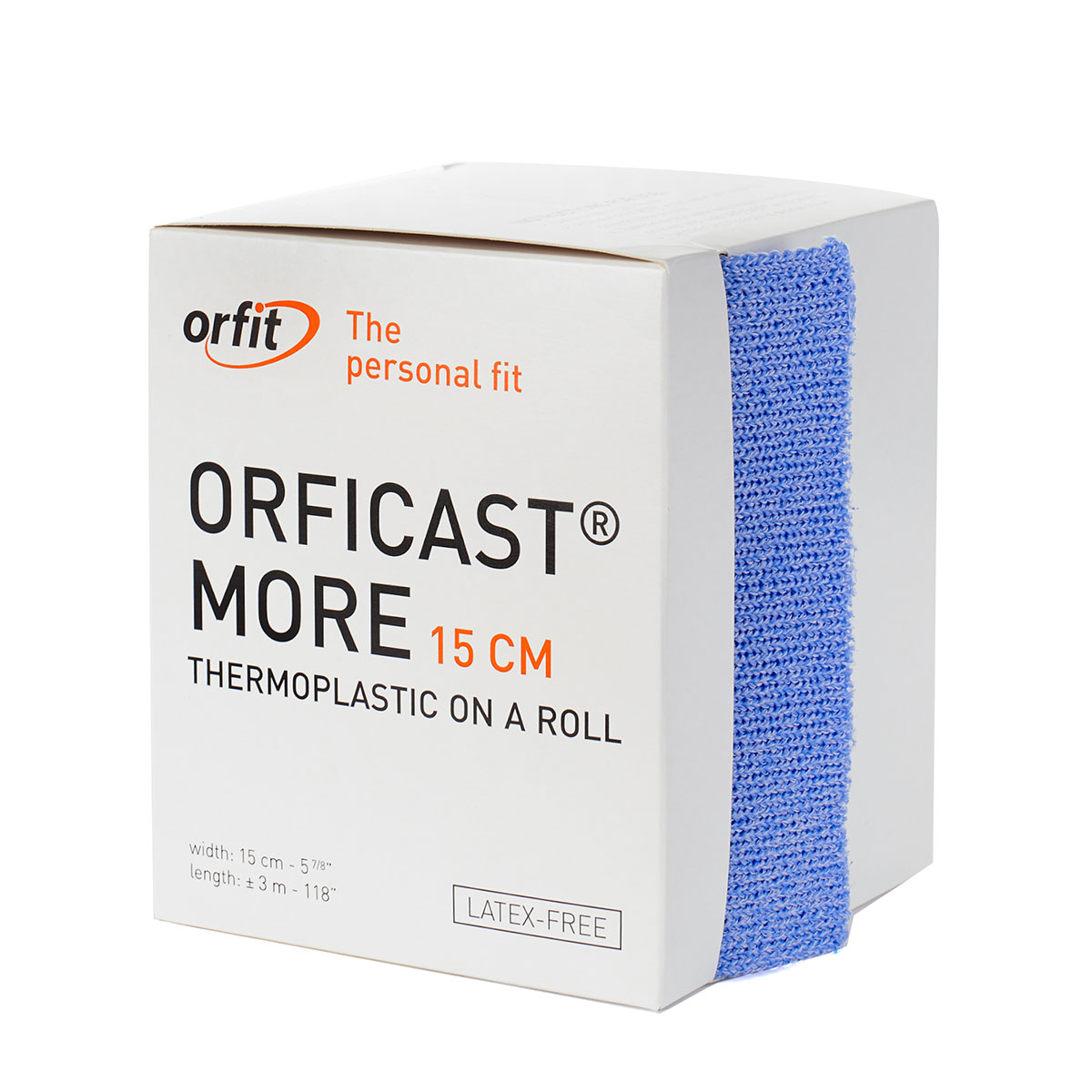 Orficast More Thermoplastic Tape 6 x 9' Blue
