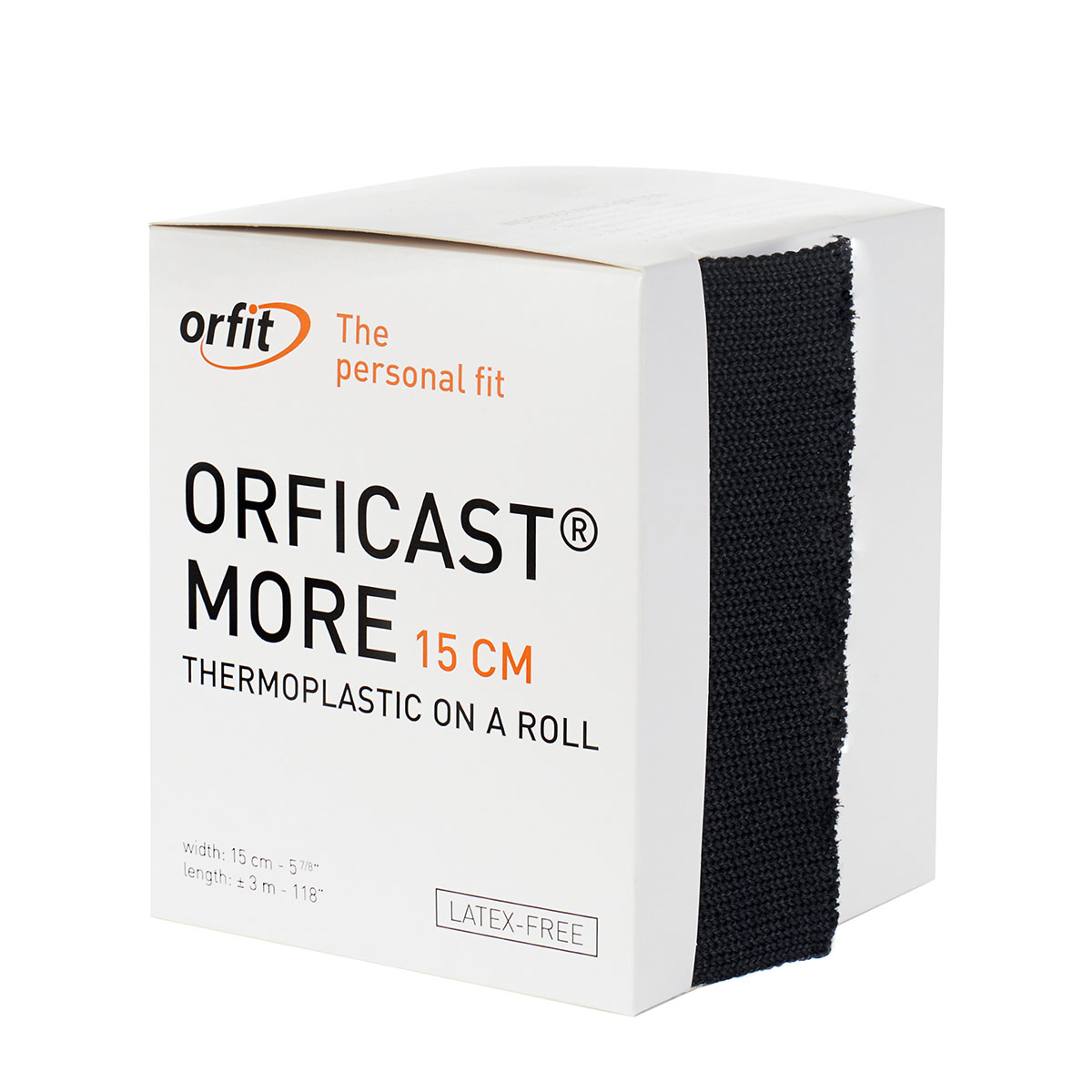Orficast More Thermoplastic Tape 6 x 9' Black
