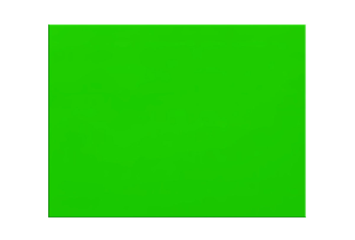 Orfit Colors NS 18 x 24 x 1/12 non perforated hot green