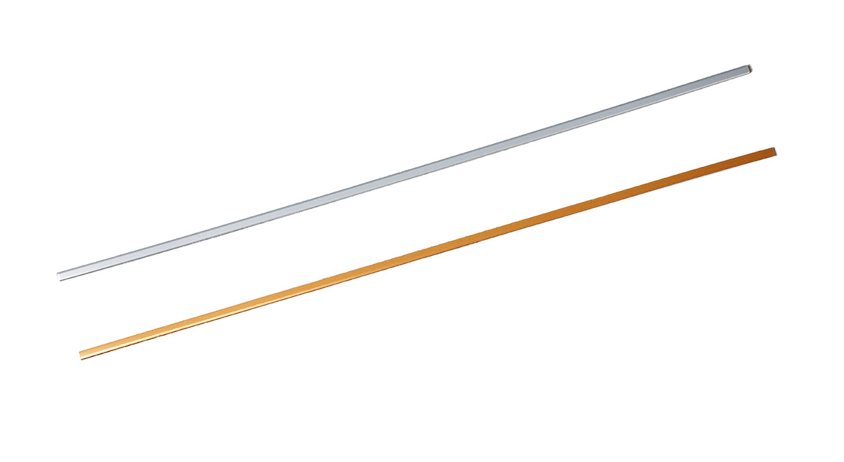 Orfit Strips 18 x 1/5 x 1/12 5 pcs. Gold and 5 pcs. Sonic Silver thin
