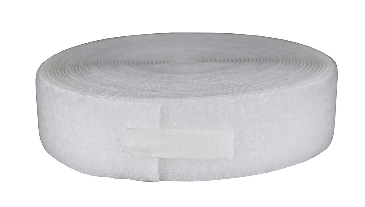 1-1/2 loop material 10 yard white