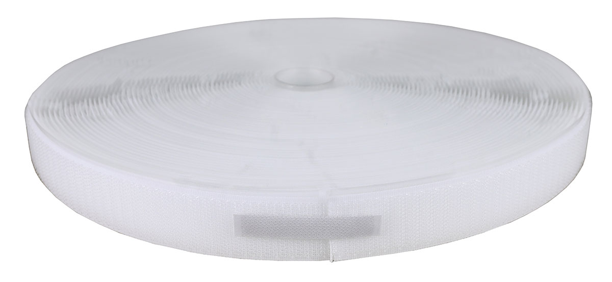 1 self-adhesive hook material 25 yard dispenser box white