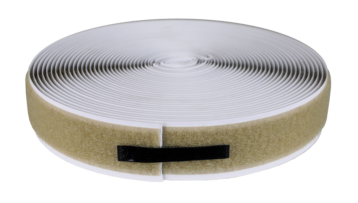 1 self-adhesive loop material 10 yard tan