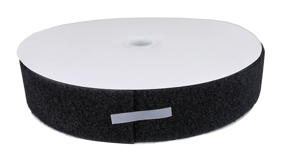 2 loop material 25 yard dispenser box black