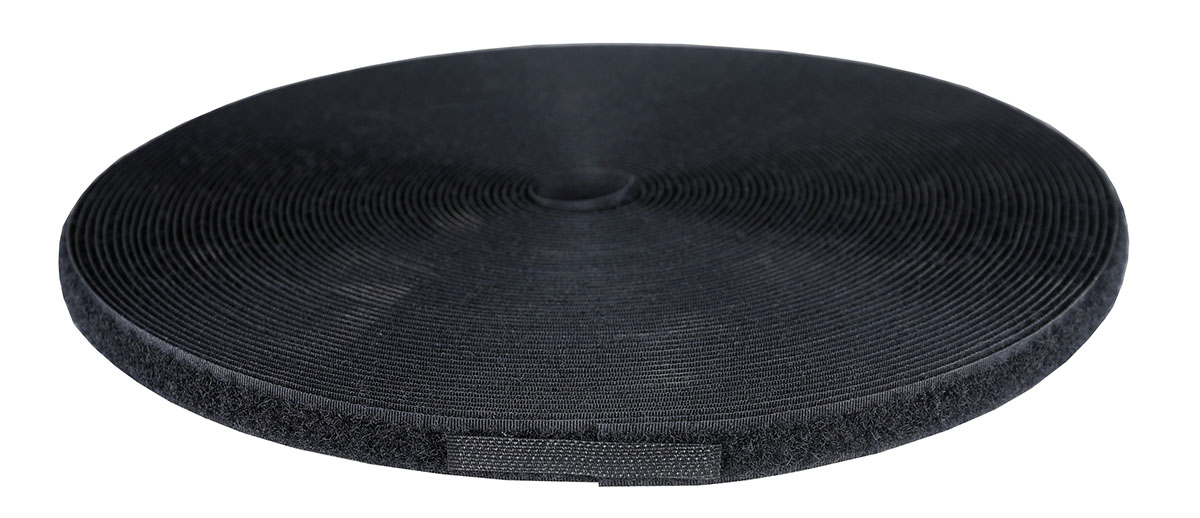 1/2 loop material 25 yard dispenser box black