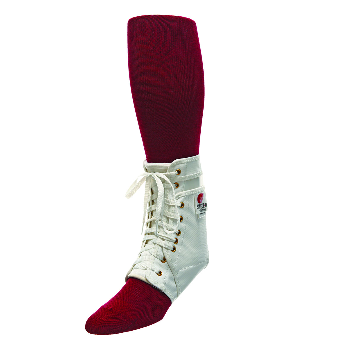 Swede-O Ankle Lok Brace Knit Tongue White XS