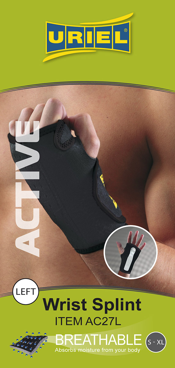 Uriel Neoprene Maximum Wrist Support Universal Size Left