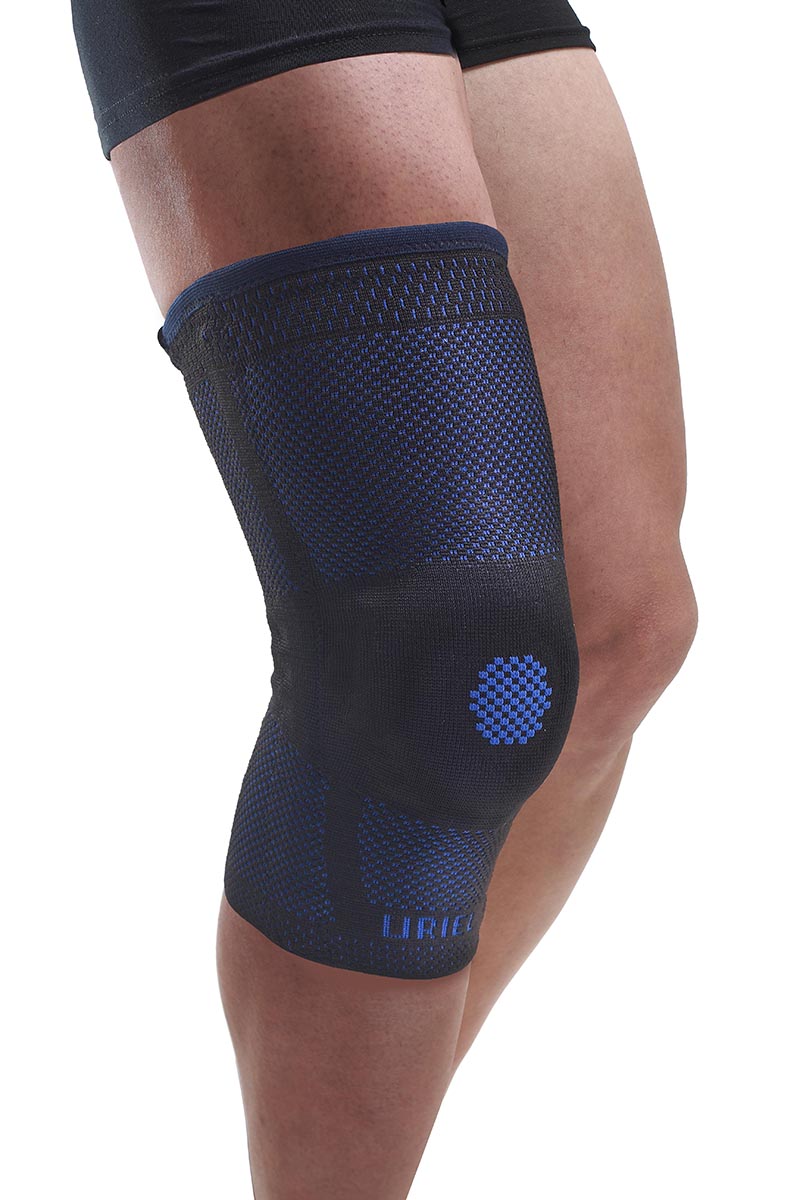 Uriel Genusil Rigid Knee Sleeve Patella Support XX-Large Blue