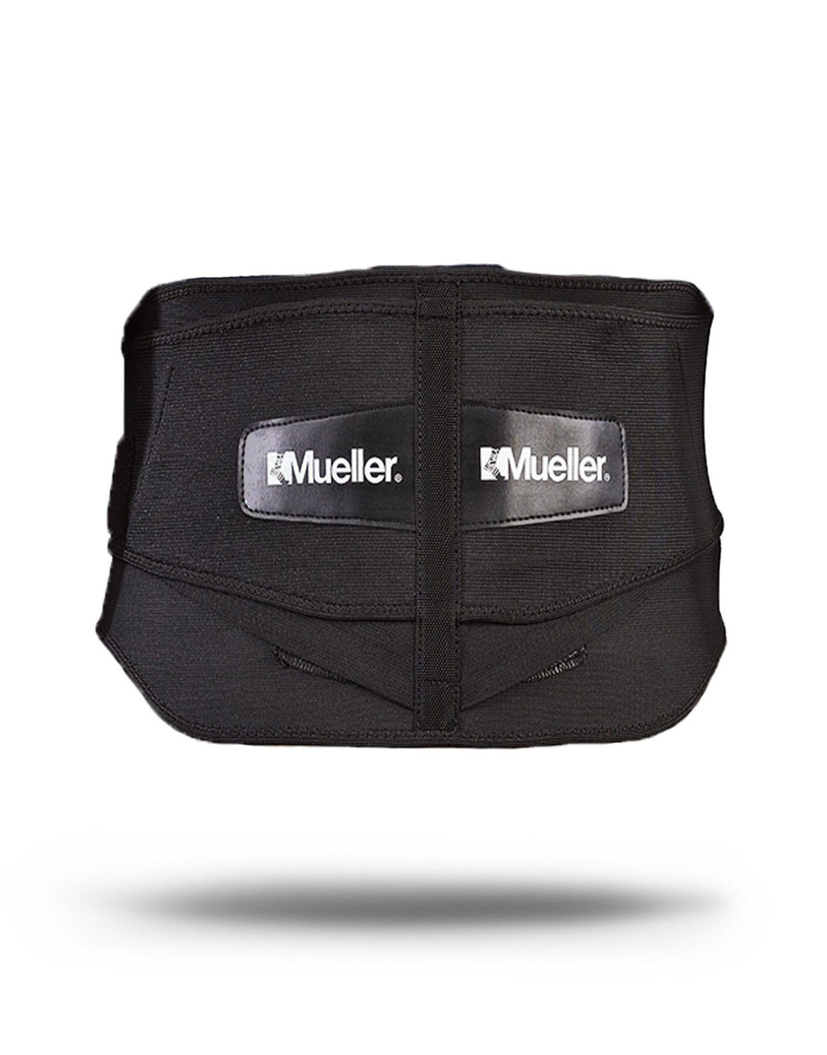 Mueller Lumbar Back Brace w/ Removable Pad Black OSFM