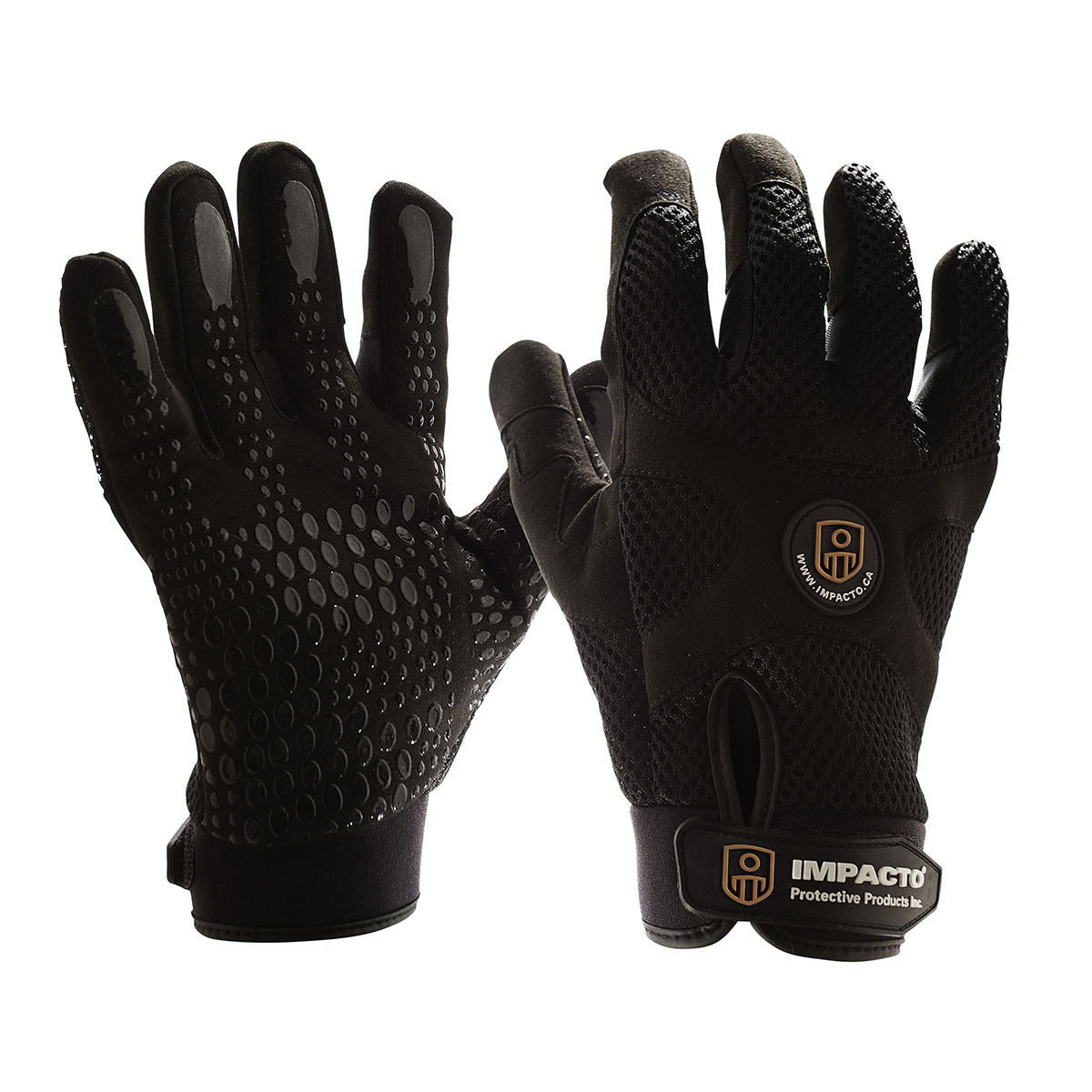 Impacto Anti-Vibration Mechanic's Style Air Glove Full Finger Large