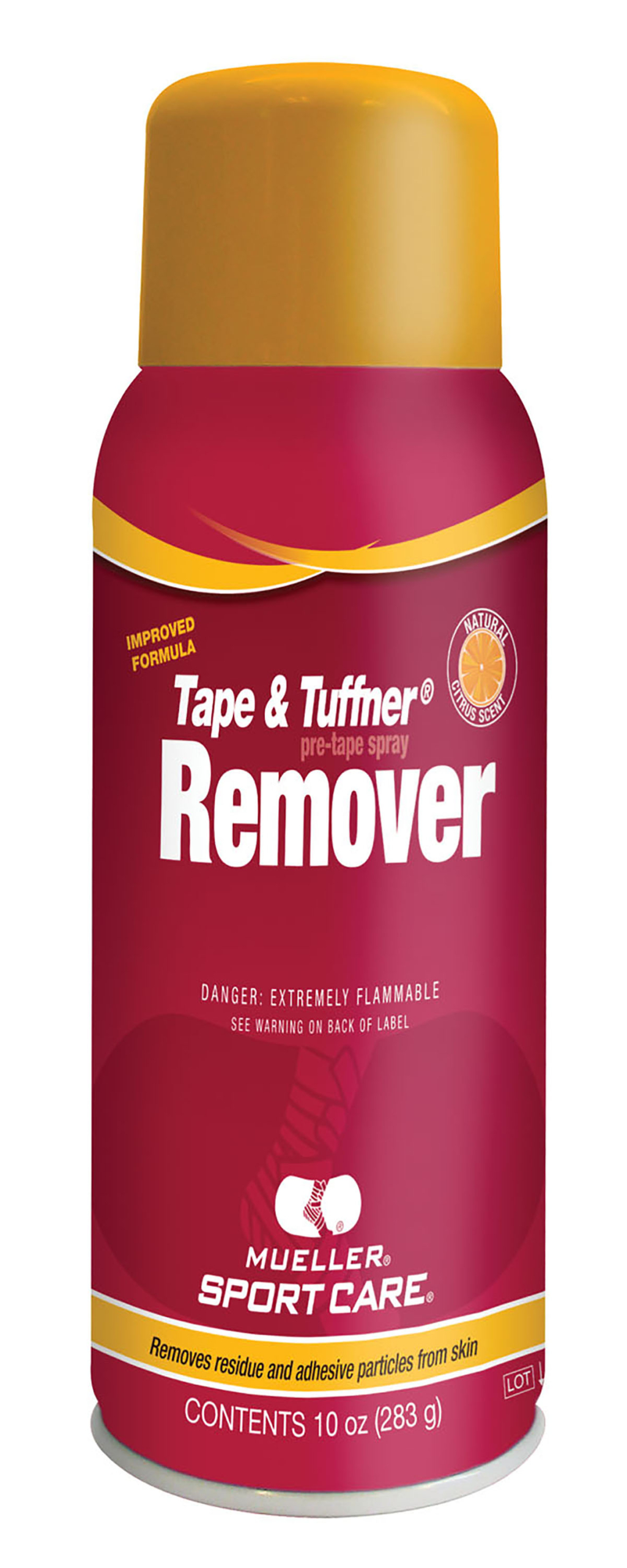 Mueller Tape & Tuffner Remover Spray Citrus 10 oz