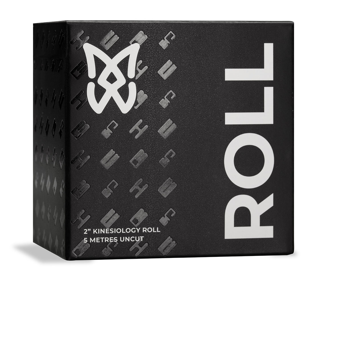 SpiderTech Kinesiology Tape Standard Size Roll 2 x 16.4' Black Each