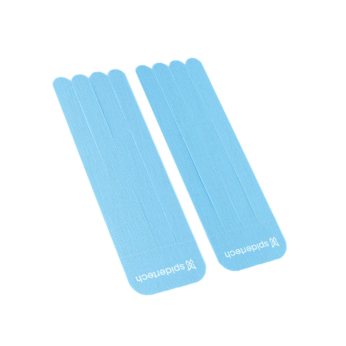 SpiderTech Pro-Cut Kinesiology Tape Small Fan Blue Pack of 20