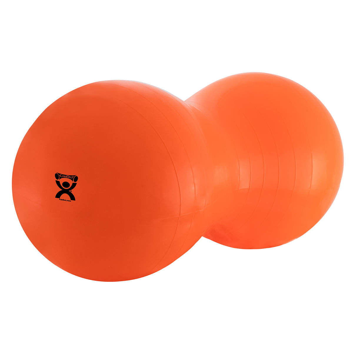CanDo Inflatable Exercise Saddle Roll - Orange - 20 Dia x 39 L (50 cm Dia x 100 cm L)
