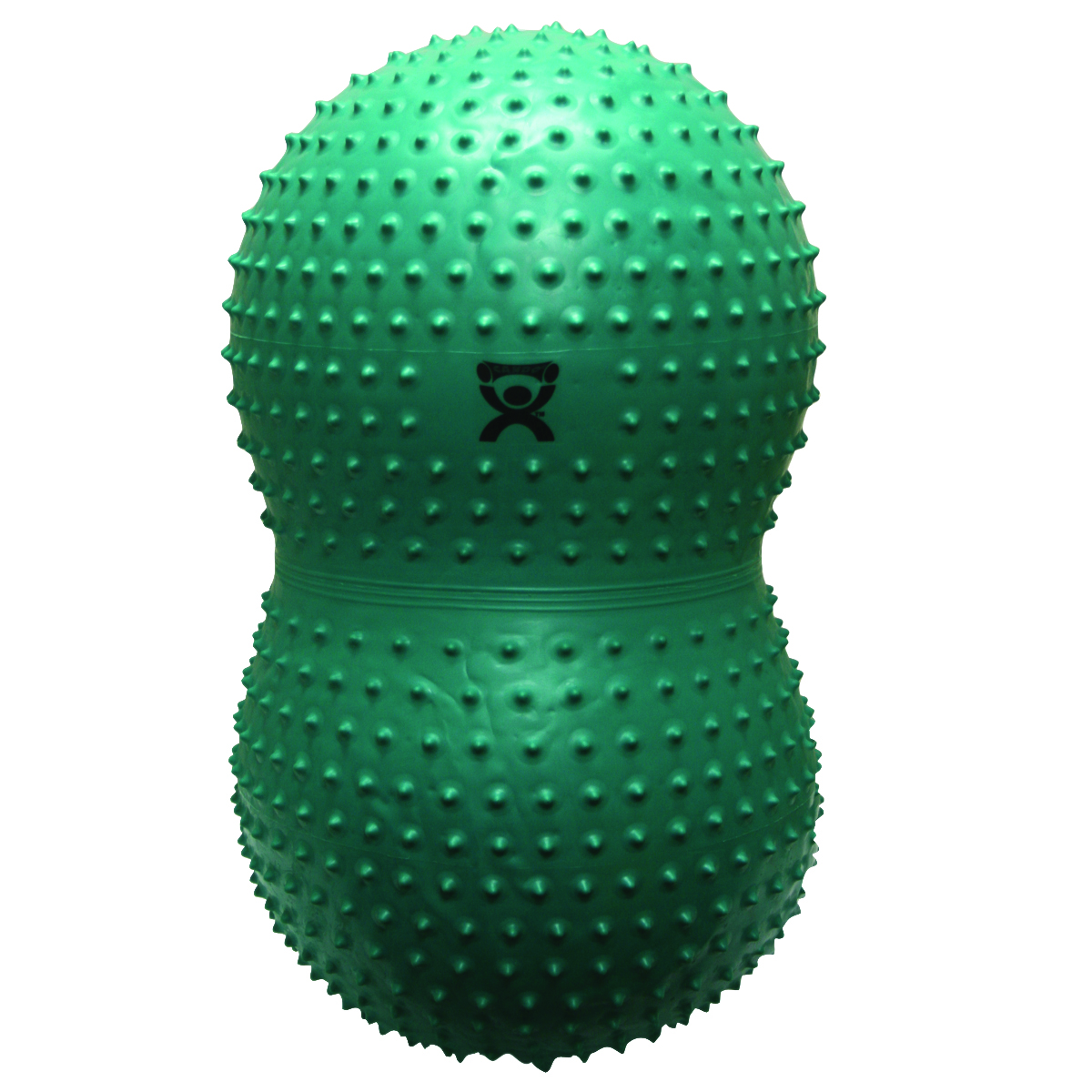 CanDo Inflatable Exercise Sensi-Saddle Roll - Green - 24 Dia x 43 L (60 cm Dia x 110 cm L)