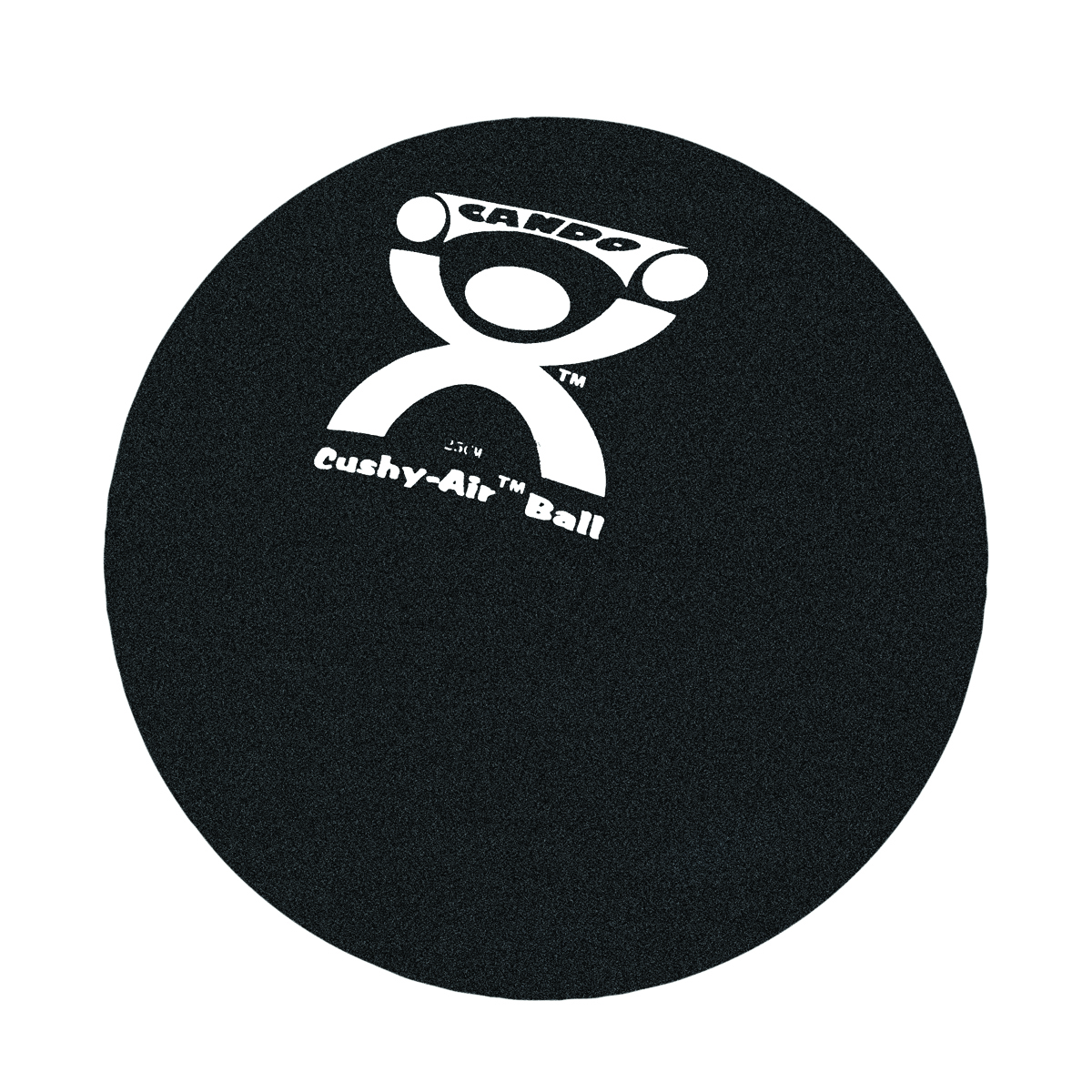 CanDo Cushy-Air Hand Ball - Black - 10 (25 cm)