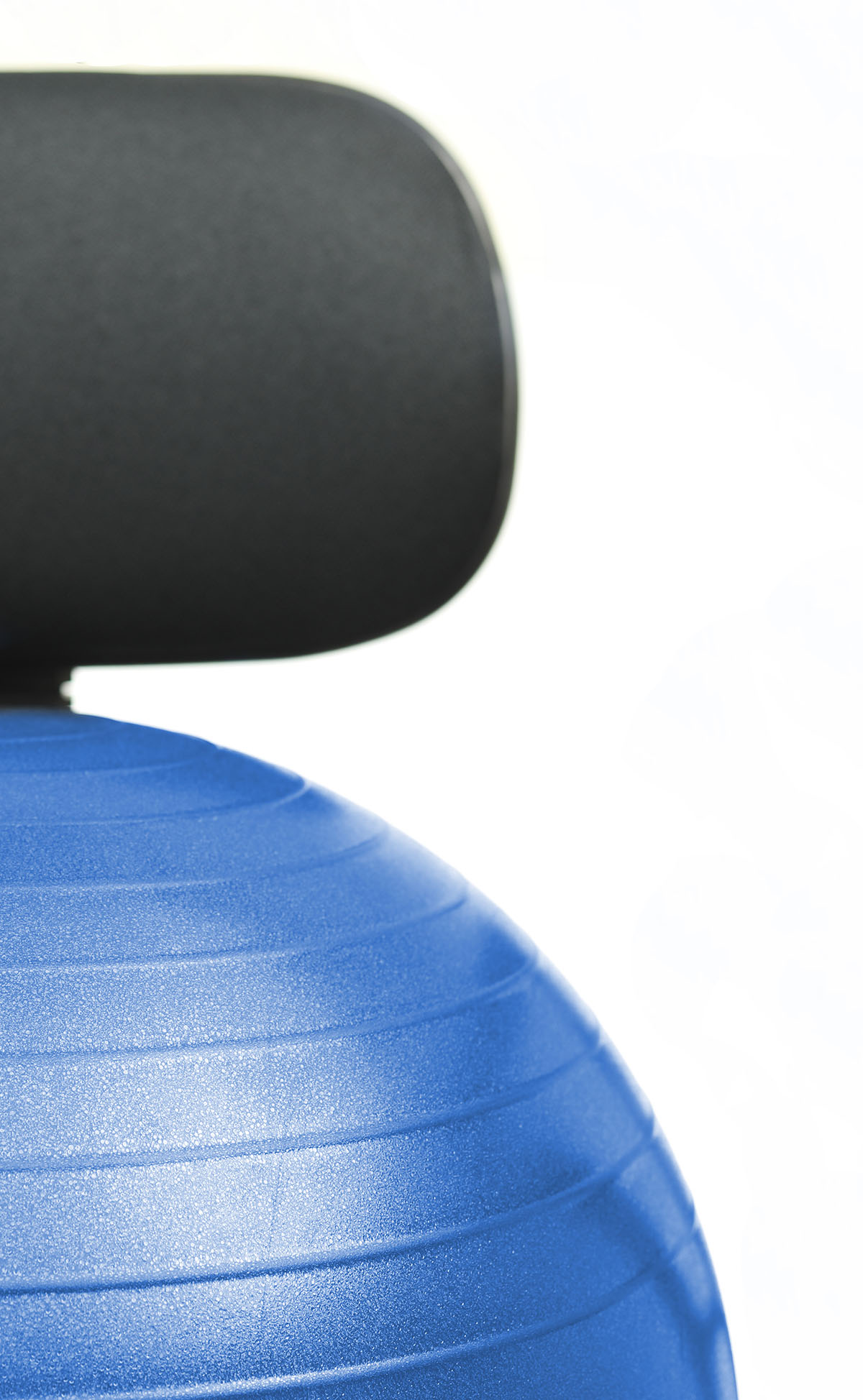 CanDo Ball Chair - Metal - Mobile - with Back - no Arms - with 22 Blue Ball
