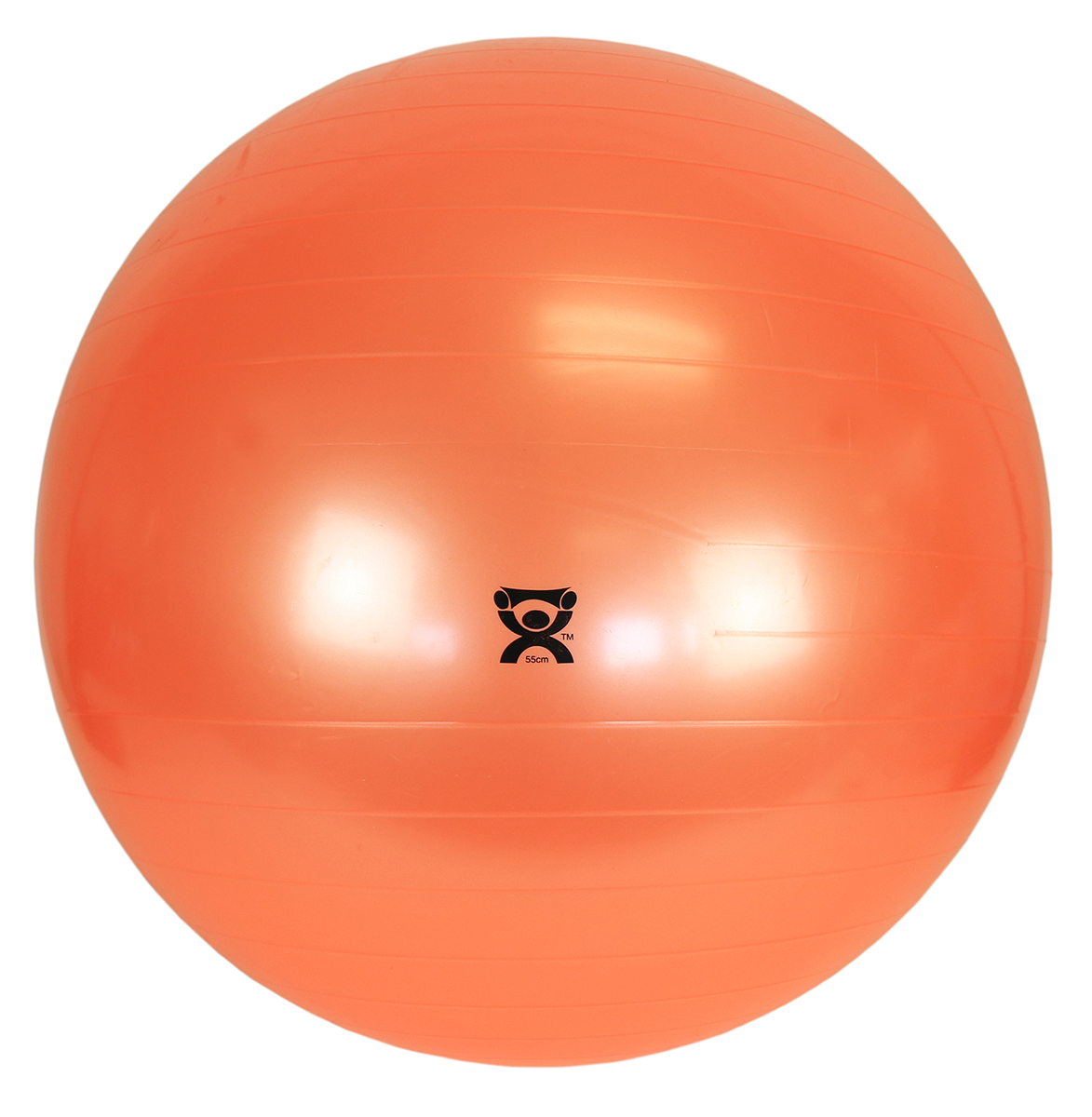 CanDo Inflatable Exercise Ball - Orange - 22 (55 cm)