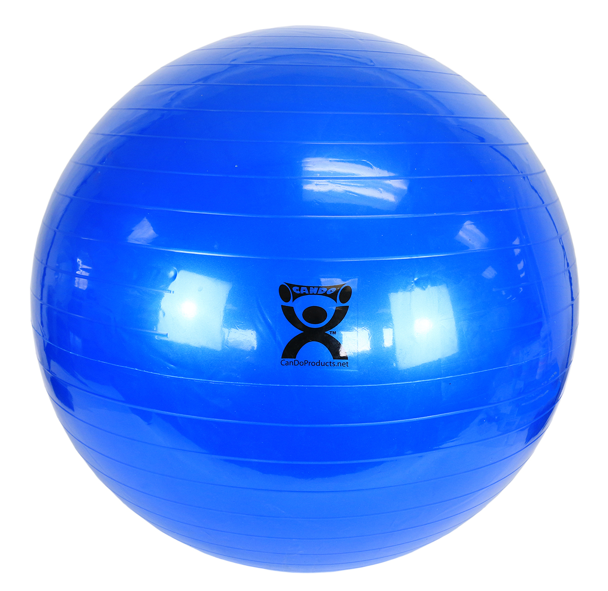 CanDo Inflatable Exercise Ball - Blue - 34 (85 cm)