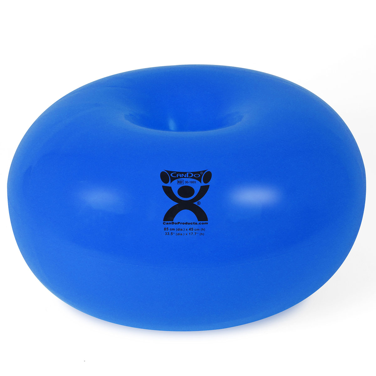 CanDo Donut Ball - Blue - 34 Dia x 18 (85 cm Dia x 45 cm H)