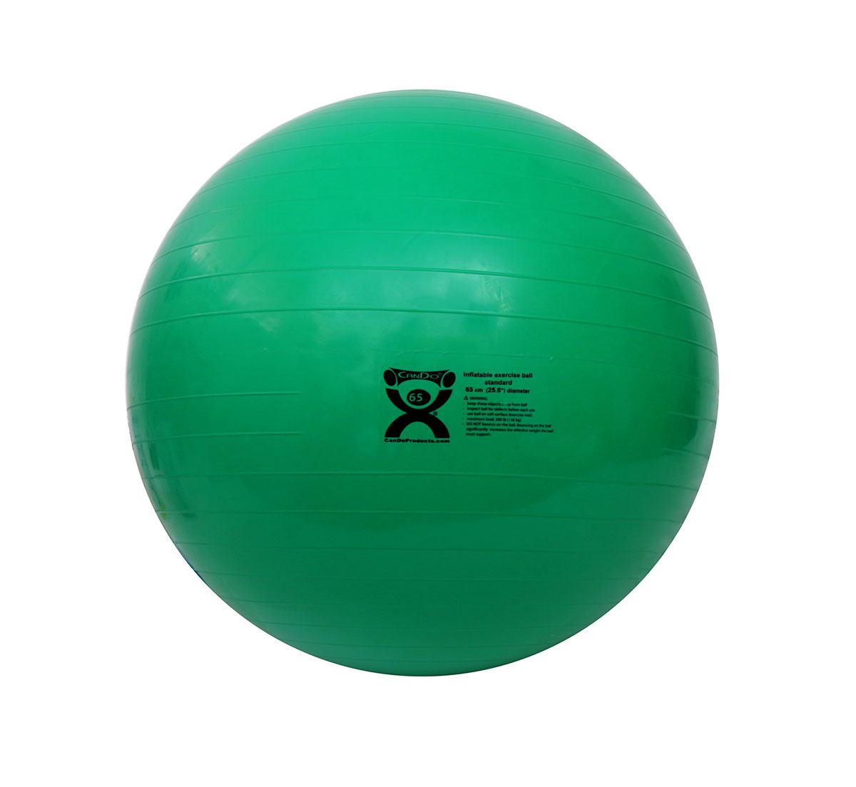 CanDo inflatable ABS ball 65 cm (25.6 in) green